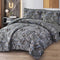 Cinderella Double Bed Warm Bedsheet for Winter with Pillow Covers by Florida